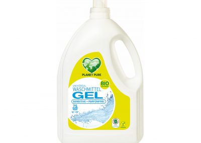 Bio Waschmittel GEL Sensitive Parfümfrei 3L